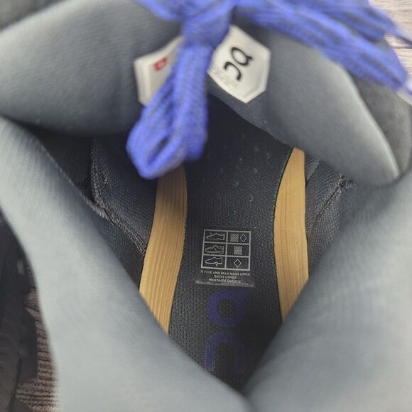 On Men's Cloud Hi Edge Defy Sneaker Shoes Navy/Black (Size 12) - Picture 6 of 7